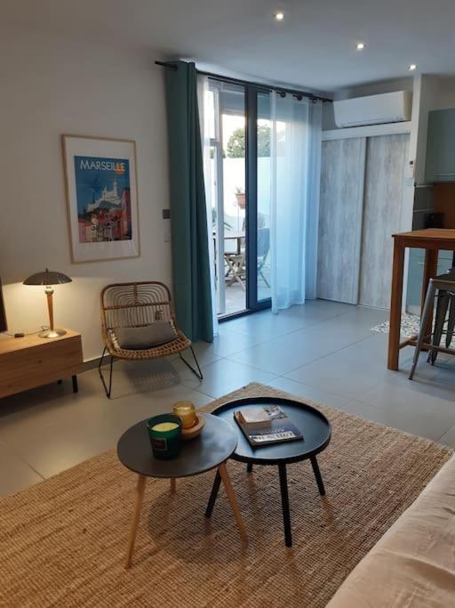 Grand Studio Avec Patio Марсель Екстер'єр фото
