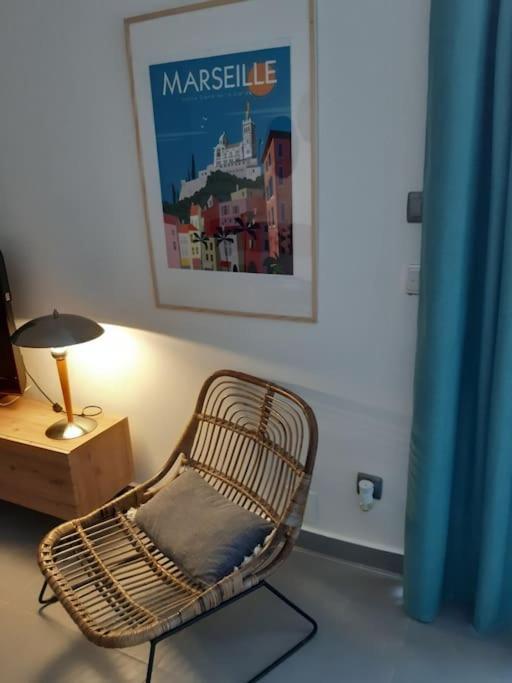Grand Studio Avec Patio Марсель Екстер'єр фото