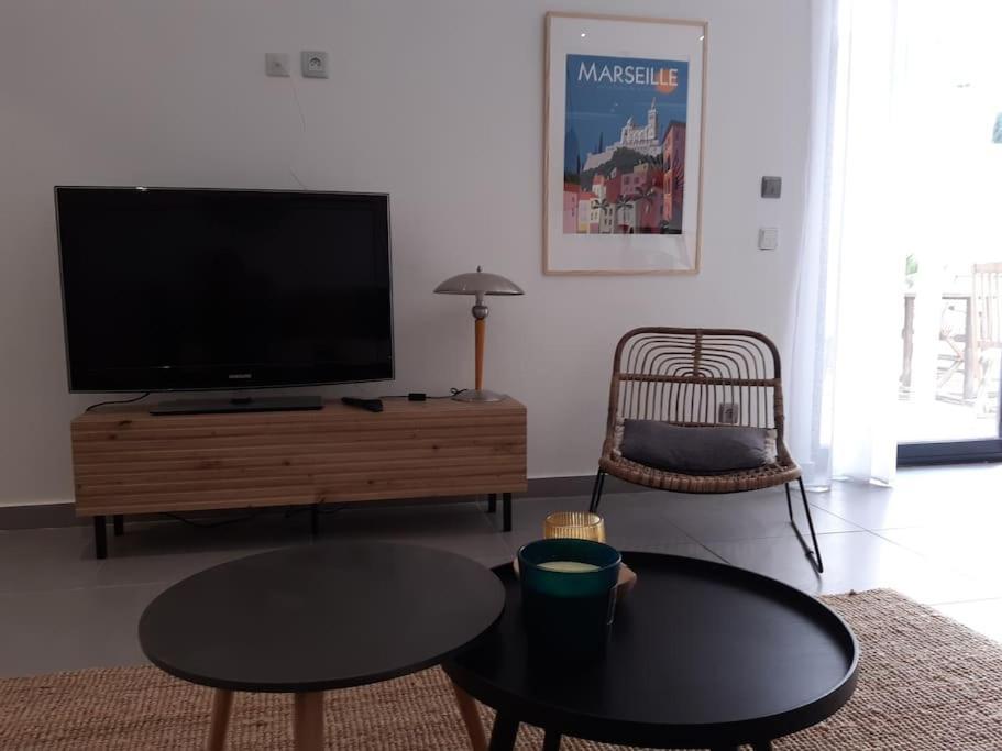 Grand Studio Avec Patio Марсель Екстер'єр фото